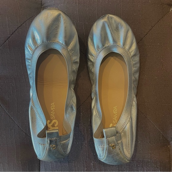 Yosi Samra Foldable Ballet Flats - Picture 1 of 2
